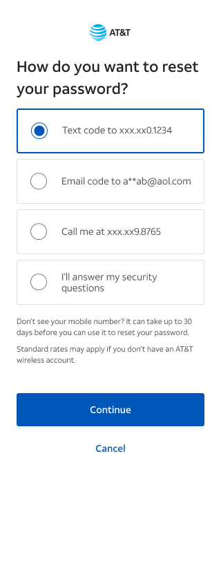 Multiple Recovery Delivery Options